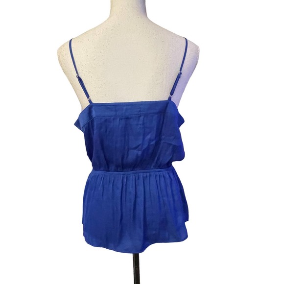 Pants Store Capri blue banded surplice top, Medium, NWT - Picture 6 of 11